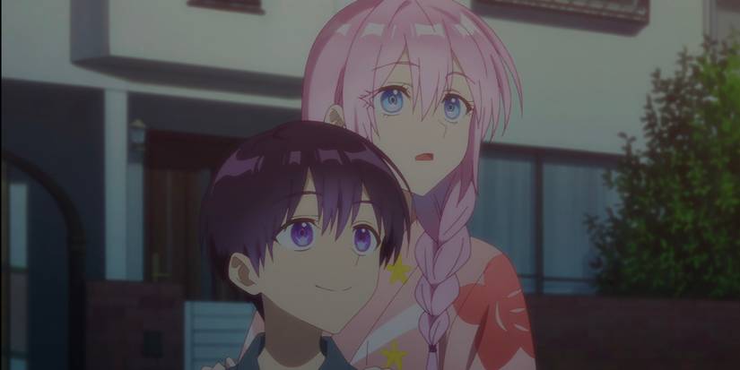 shikimori and izumi close to each other