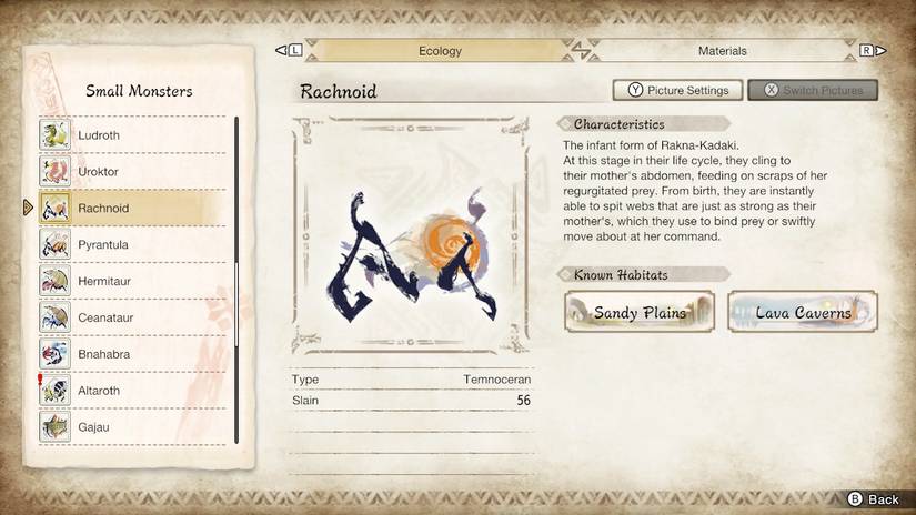 rachnoid small monsters sunbreak monster hunter rise