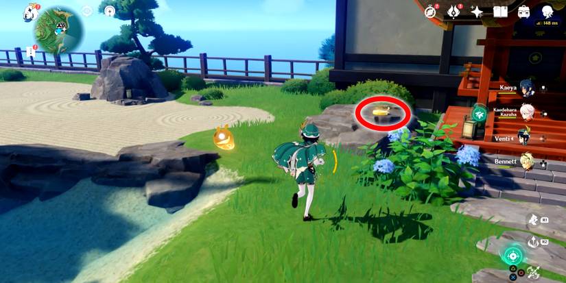 radiant spincrystal 54 location in genshin impact