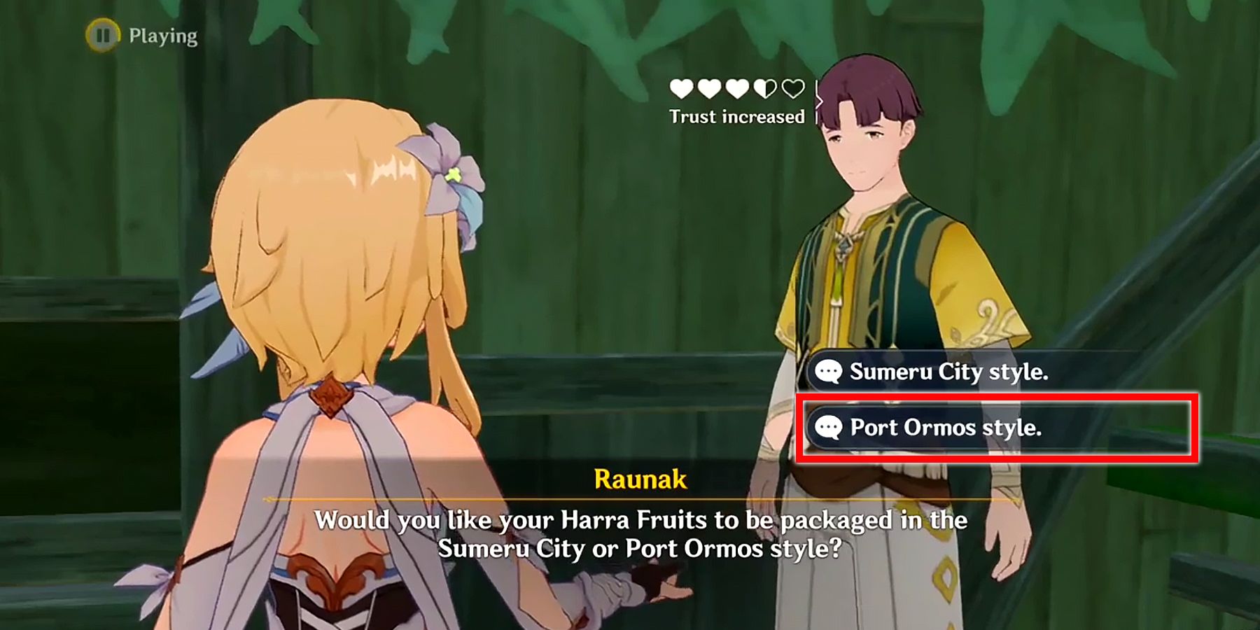 The Answers To Raunak's Questions In Genshin Impact