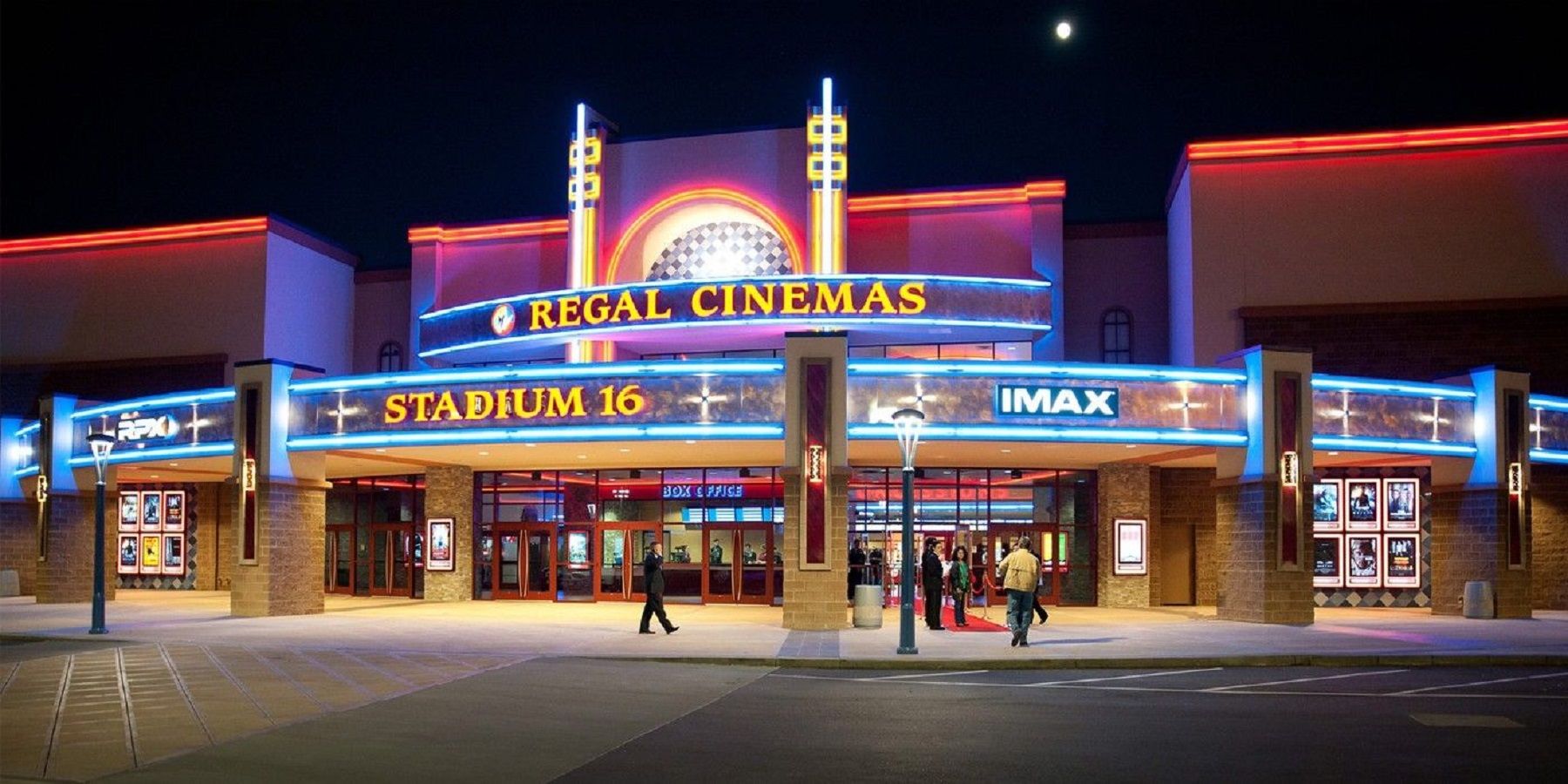regal movie theater exterior