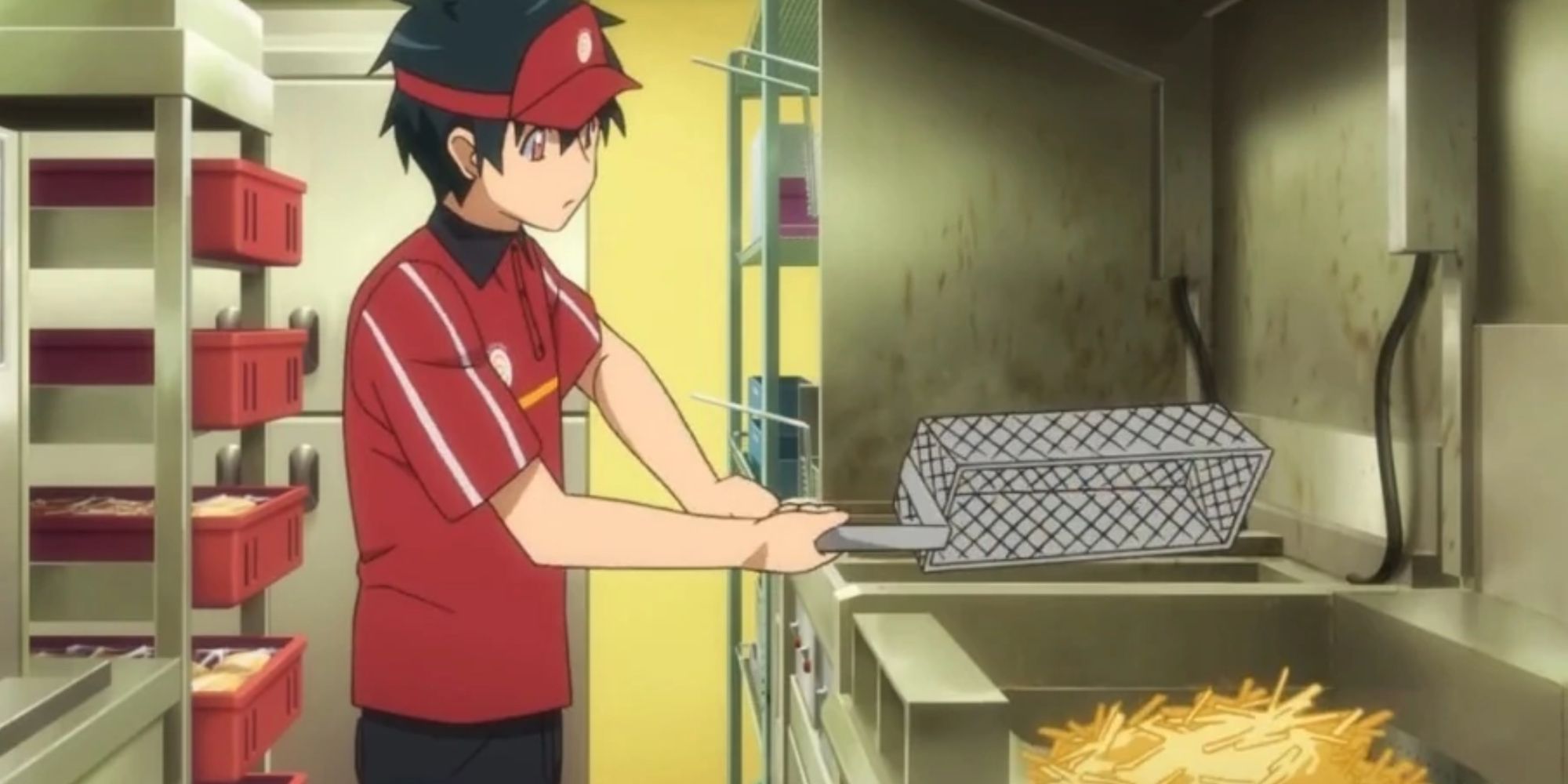 sadao from The Devil Is a Part Timer Mg Ronalds Pepper Fries
