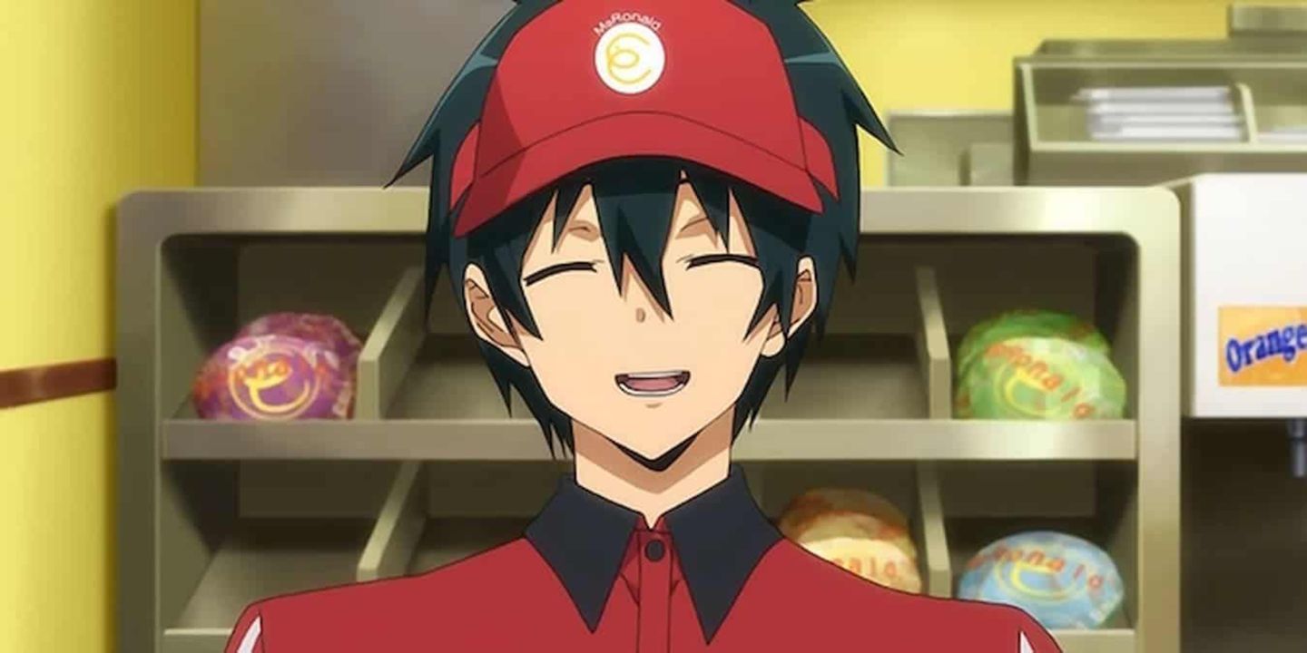 sadao smiling from The Devil Is a Part Timer Mg Ronalds