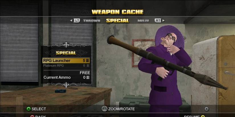 saints row 2 rocket launcher