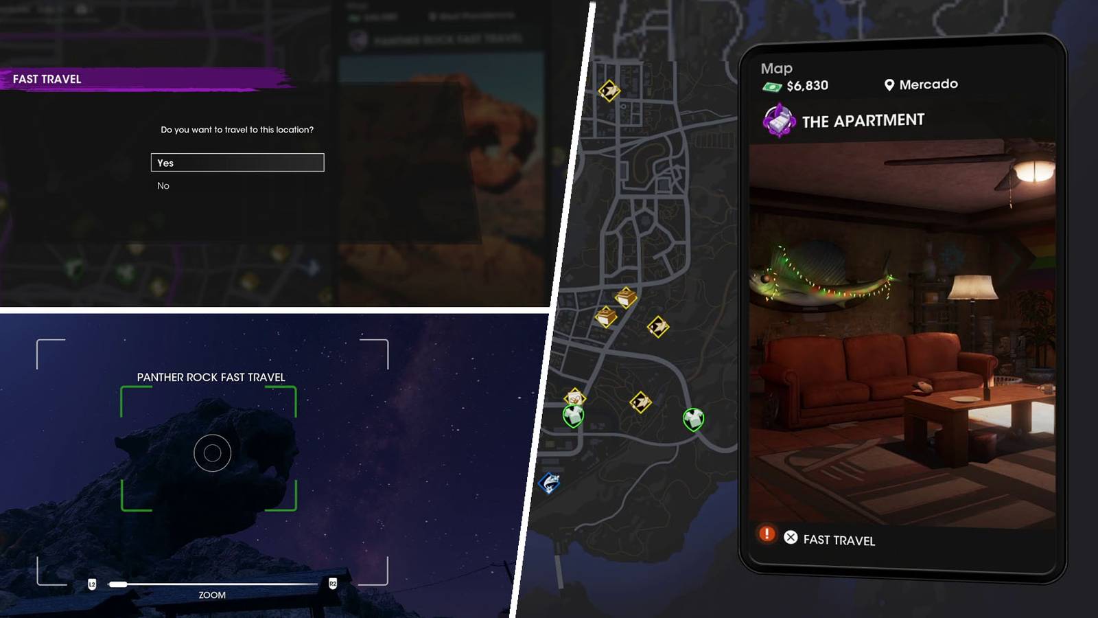 How to fast travel in Saints Row