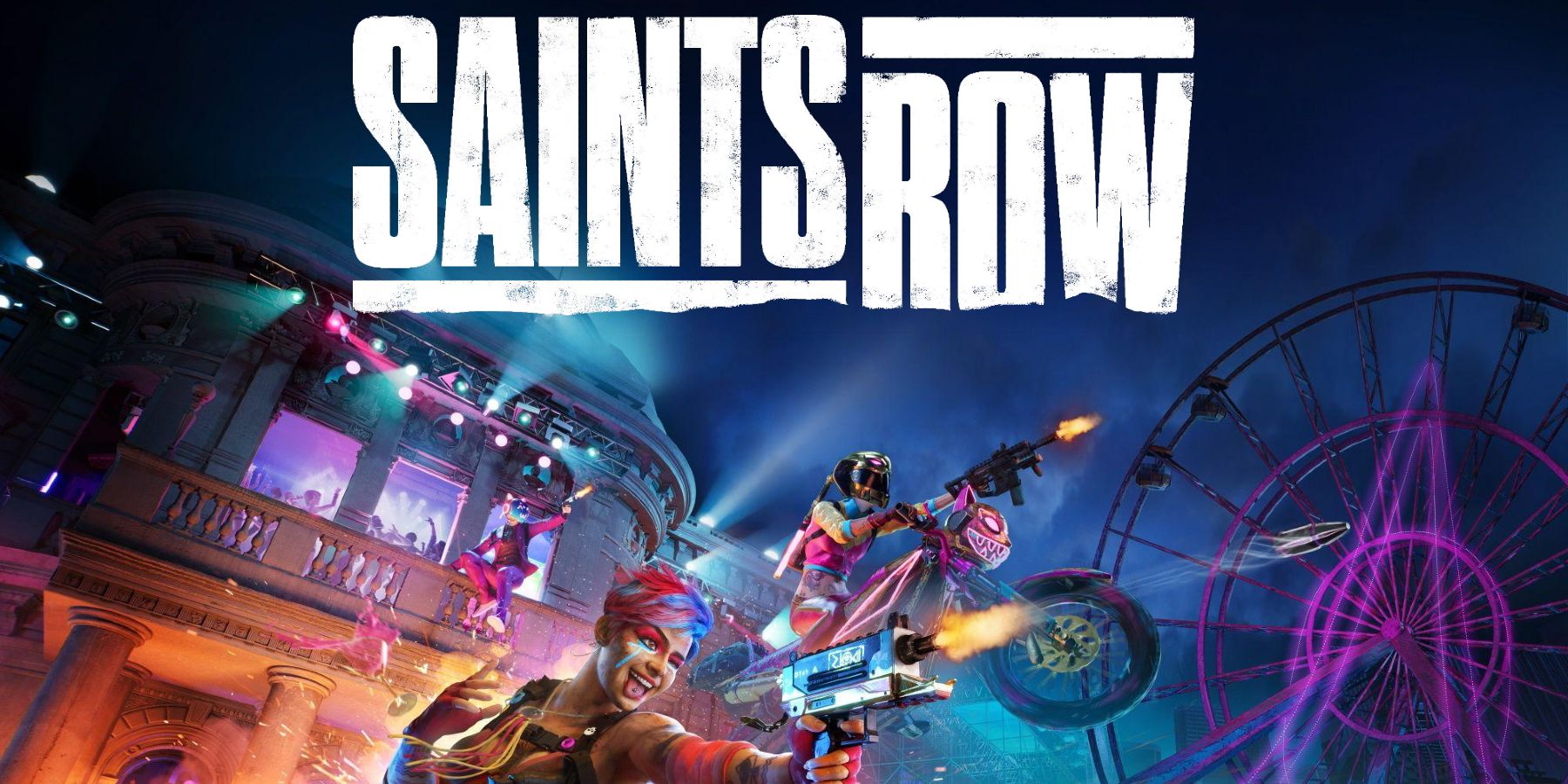 saints row logo idols party ferris wheel