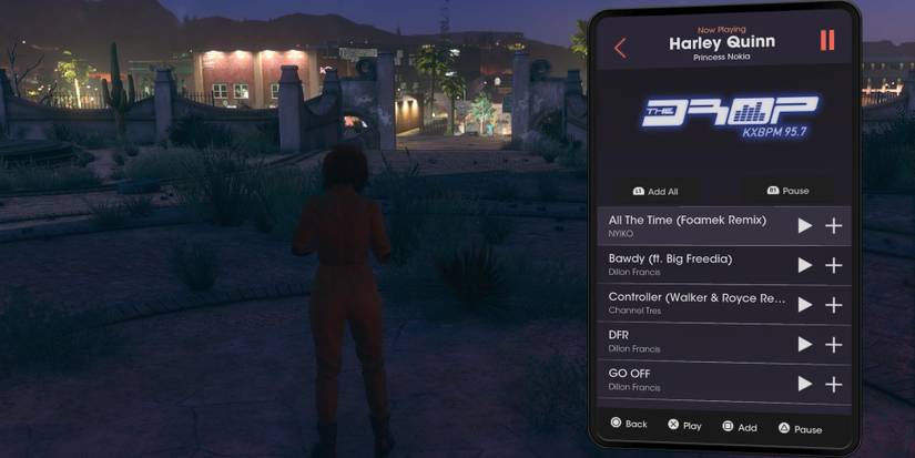 saints row playlist app the drop radio station