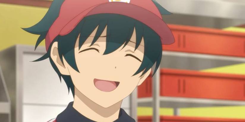 satan sadao smiling the devil is a part timer