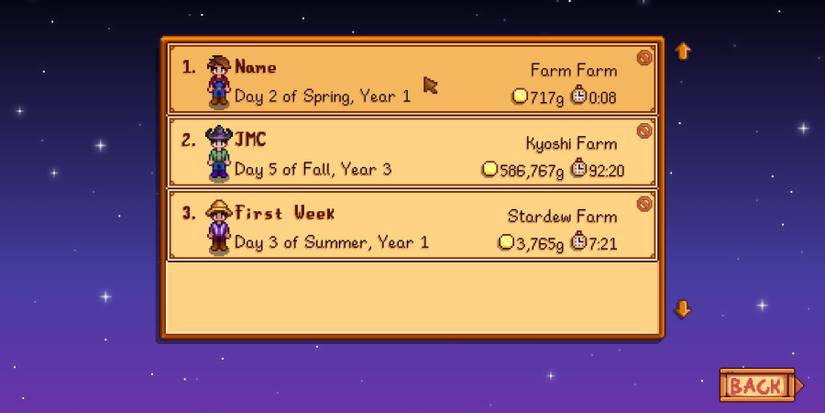 saves in stardew valley