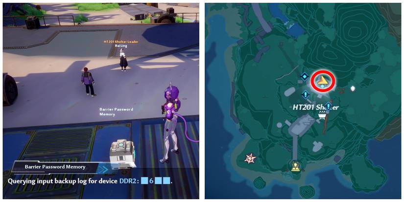 second ddr barrier password in tower of fantasy