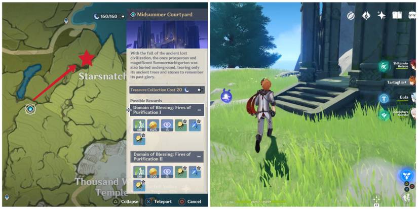 second shrine of depth location in genshin impact