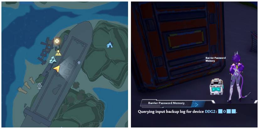 seconde part of the code location in tower of fantasy