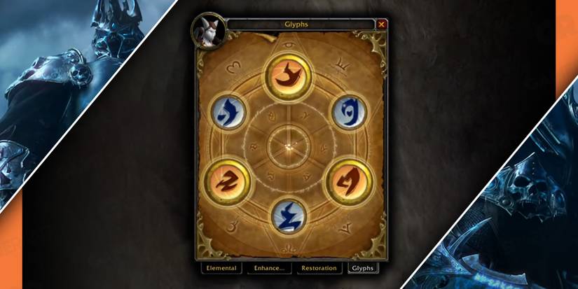 enhancement shaman best glyphs wow wotlk classic wrath