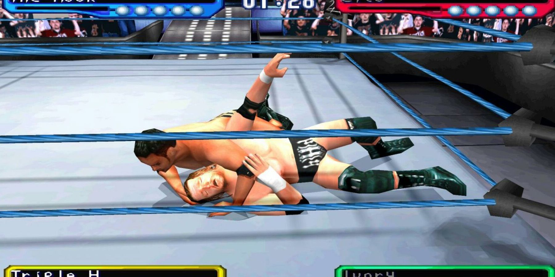 smackdown 2 know your role rock hhh