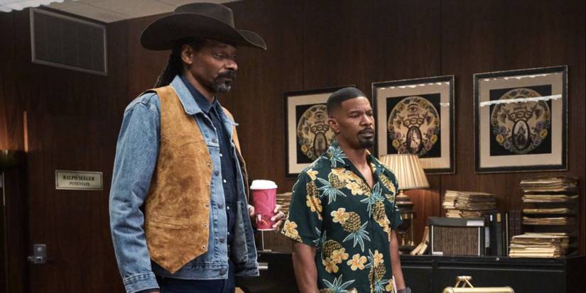 snoop dogg and jamie foxx in day shift Cropped