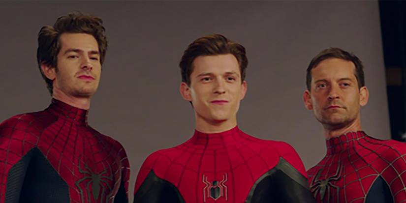 Spider-Man No Way Home Andrew Garfield Tobey Maguire Tom Holland Extended