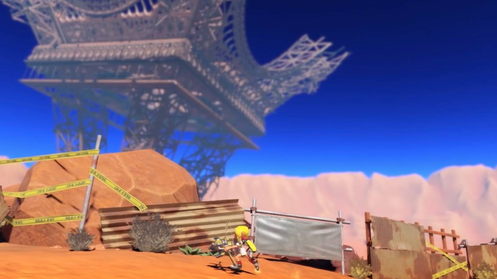 splatoon 3 eiffel tower