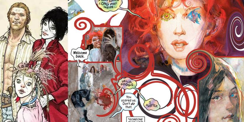 split image delerium comic books