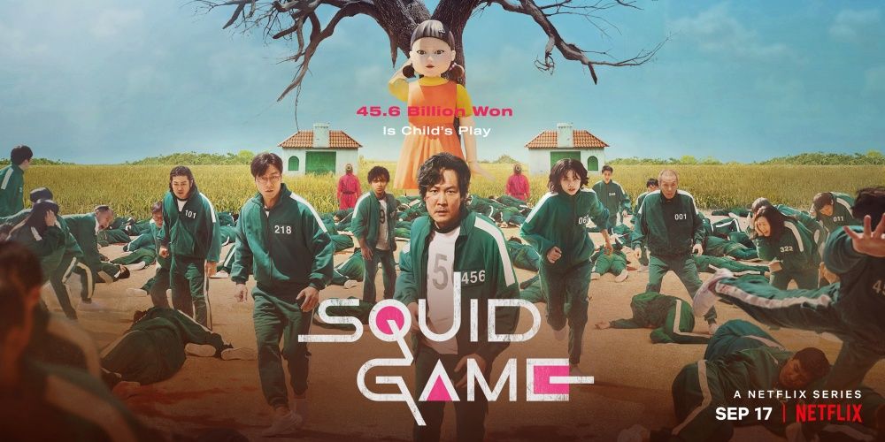 squid game poster on netflix