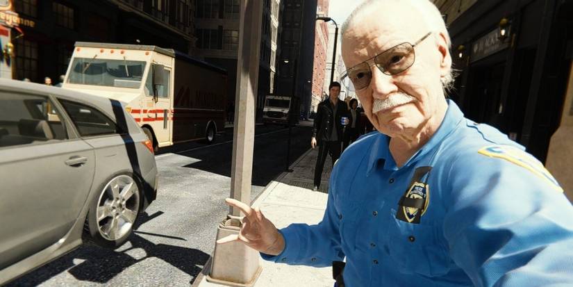 stan lee as spider-man mod