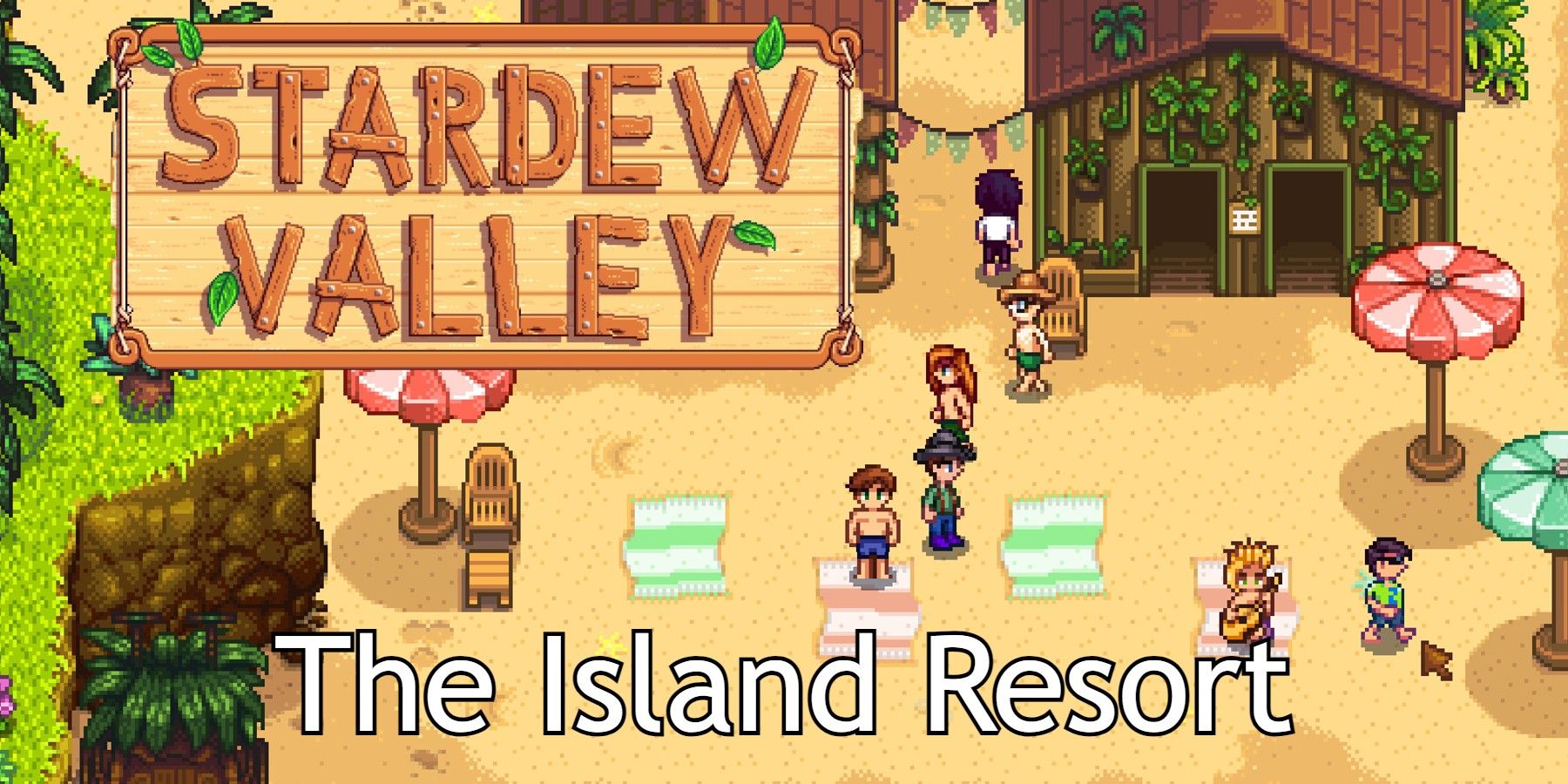 stardew valley island resort and title