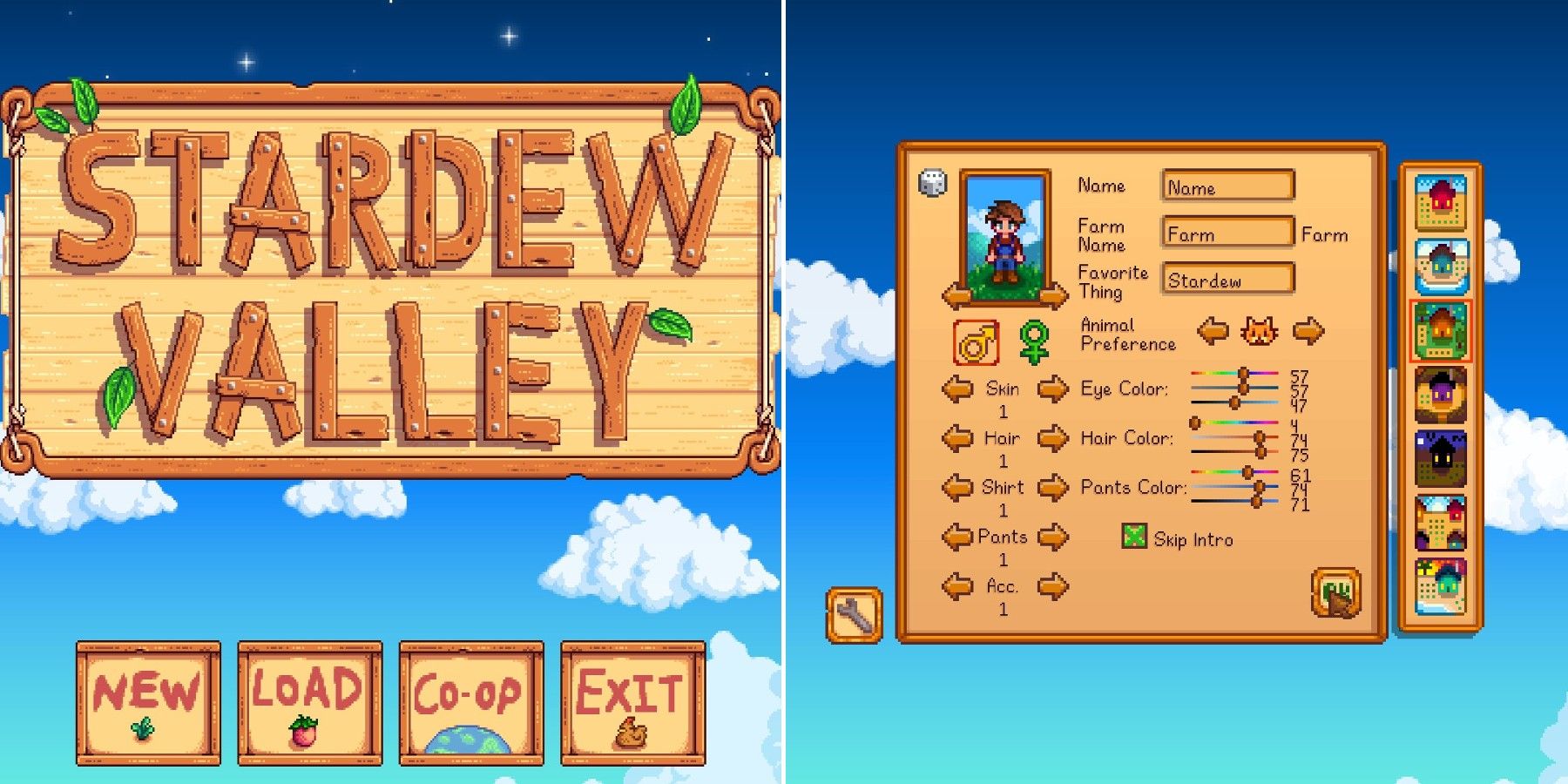 Stardew Valley Beginner Guide: Creating A File