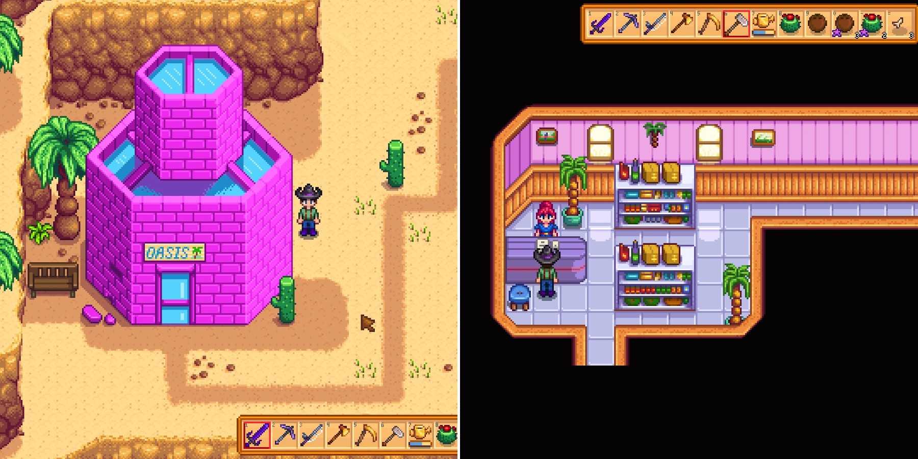 stardew valley oasis shop