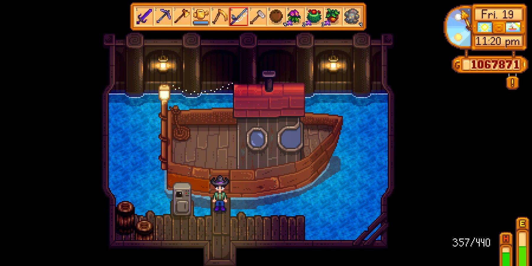 stardew valley willy boat