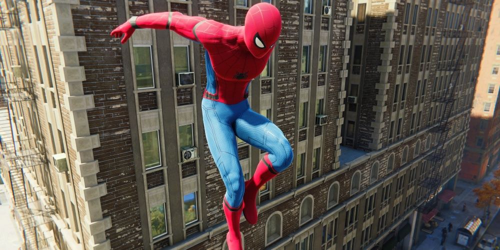 stark suit from spider-man homecoming for marvel's spider-man