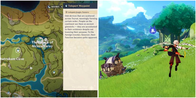 sumeru first shrine of depth location in genshin impact