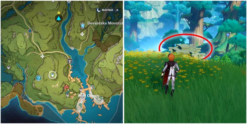 sumeru second shrine of depth location in genshin impact