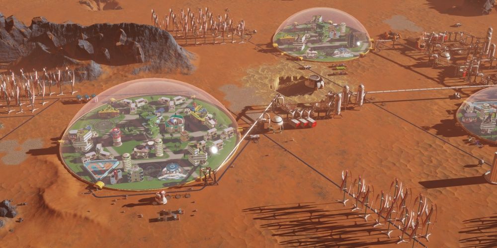 Скриншот выживания на Марсе