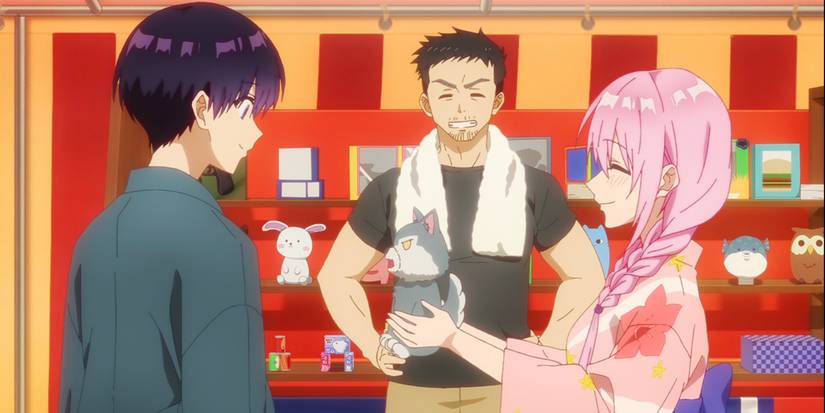 three shikimori's not just a cutie characters talking to each other