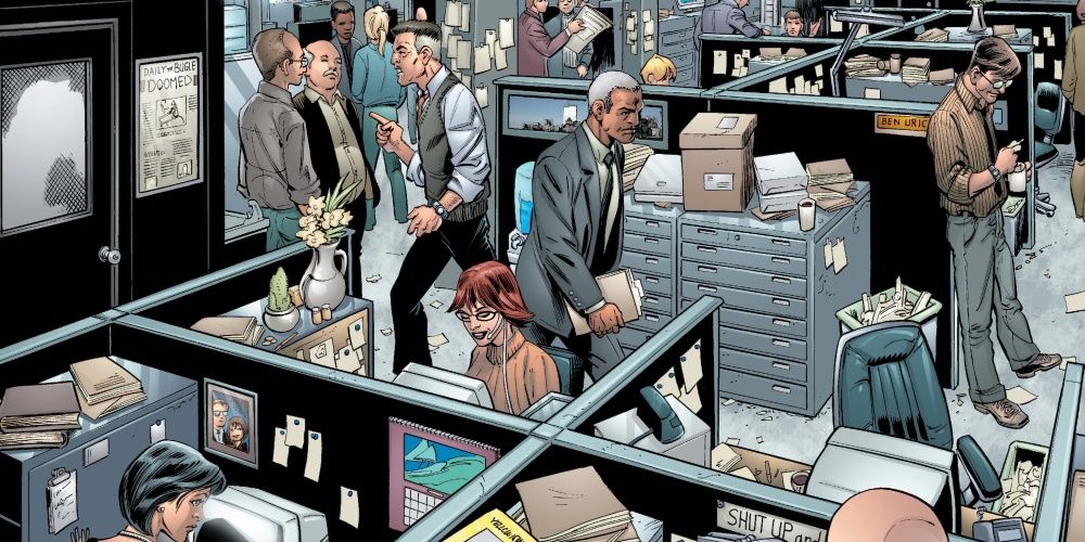 the daily bugle with j jonah jameson