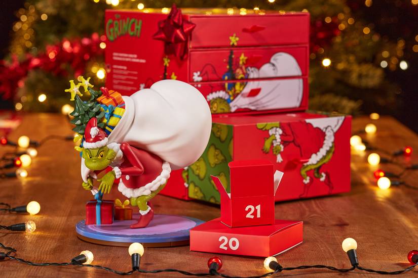 the grinch countdown character