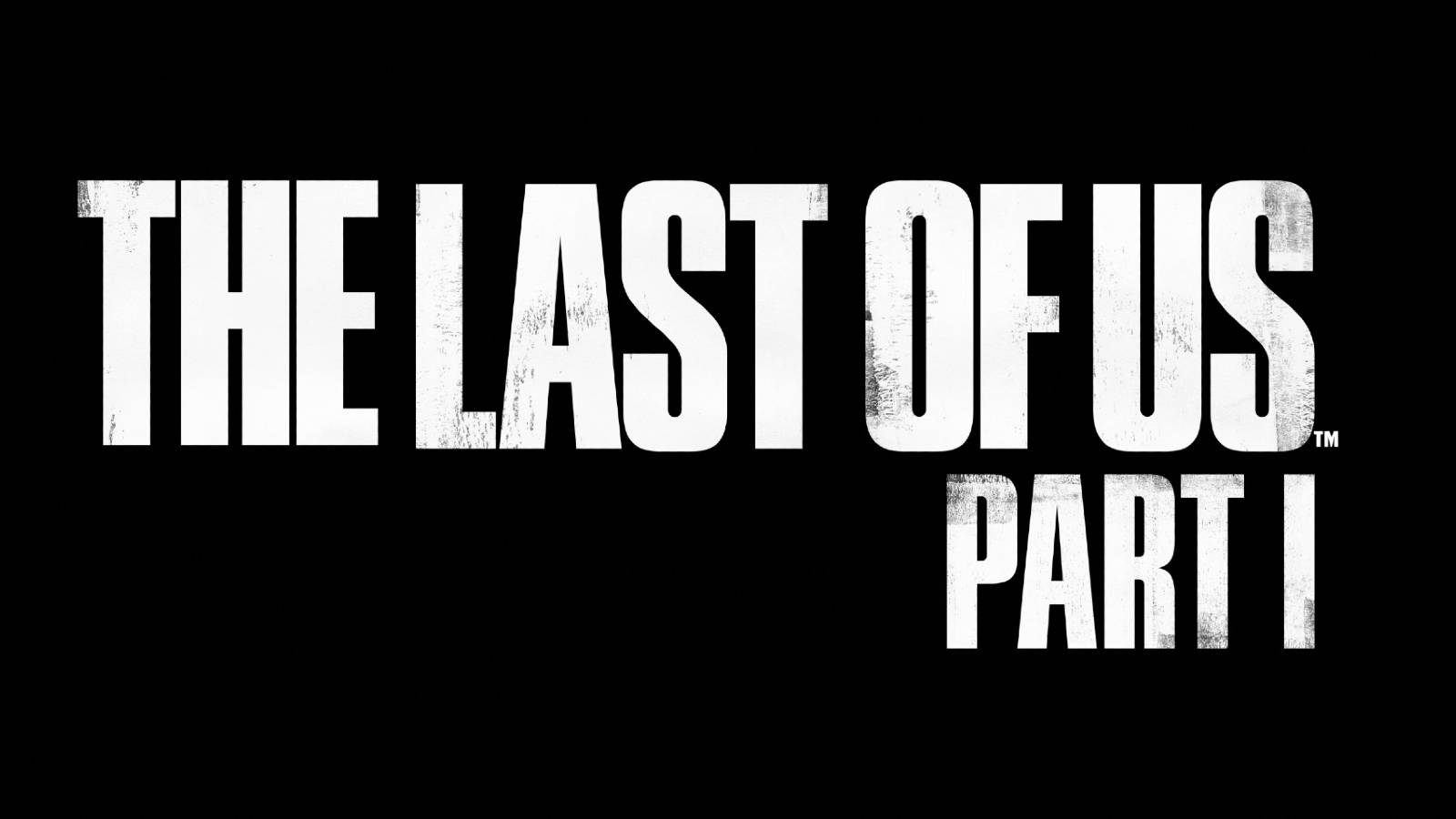 the last of us part 1gameplay trailer logo