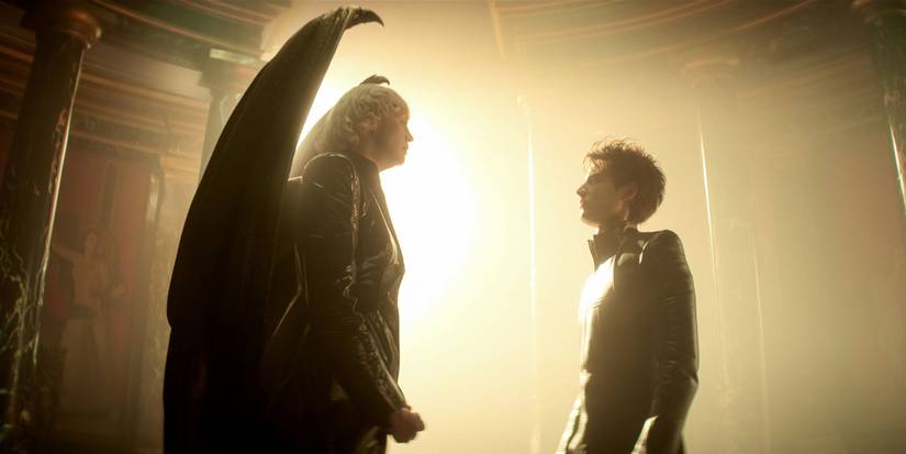 Lucifer and Dream in the fourth episode of The Sandman