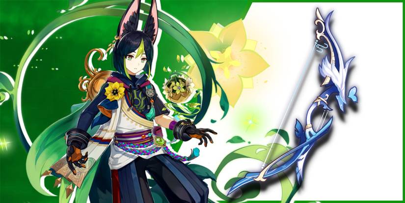 tighnari next to aqua simulacra in genshin impact