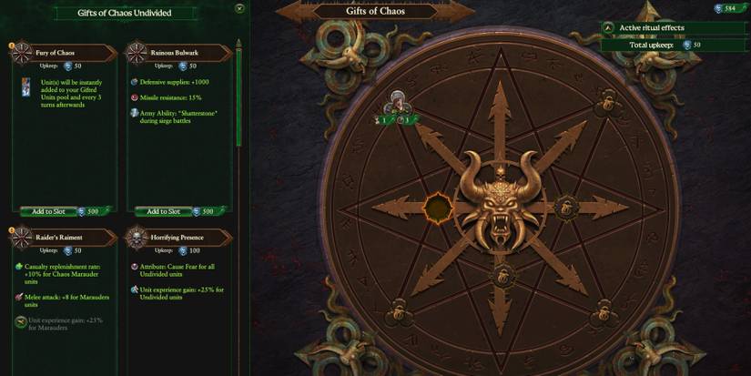 Total War: Warhammer 3 Gifts of Chaos for Festus