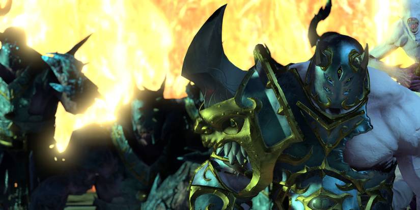 Total War: Warhammer 3 Vilitch in battle