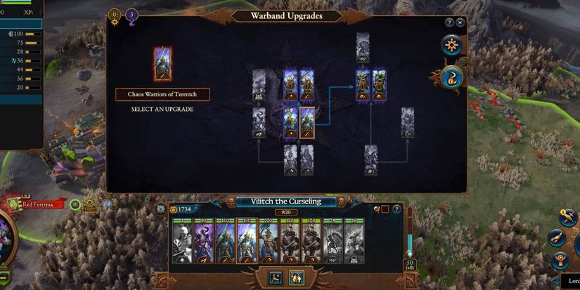 Total War: Warhammer 3 Vilitch Warband Upgrades