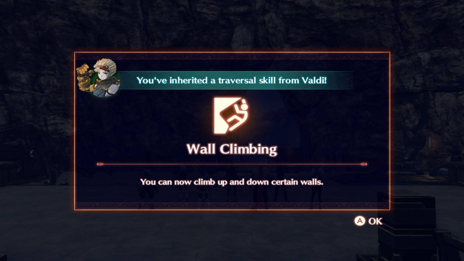 traversal skill wall climbing xenoblade