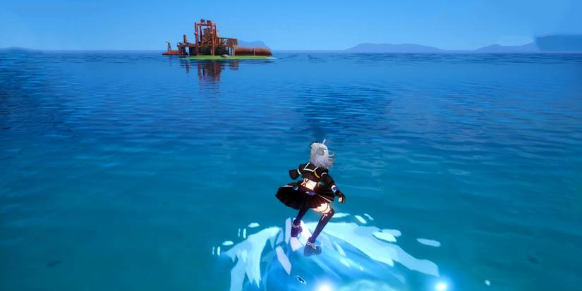 tsubasa surfing in tower of fantasy