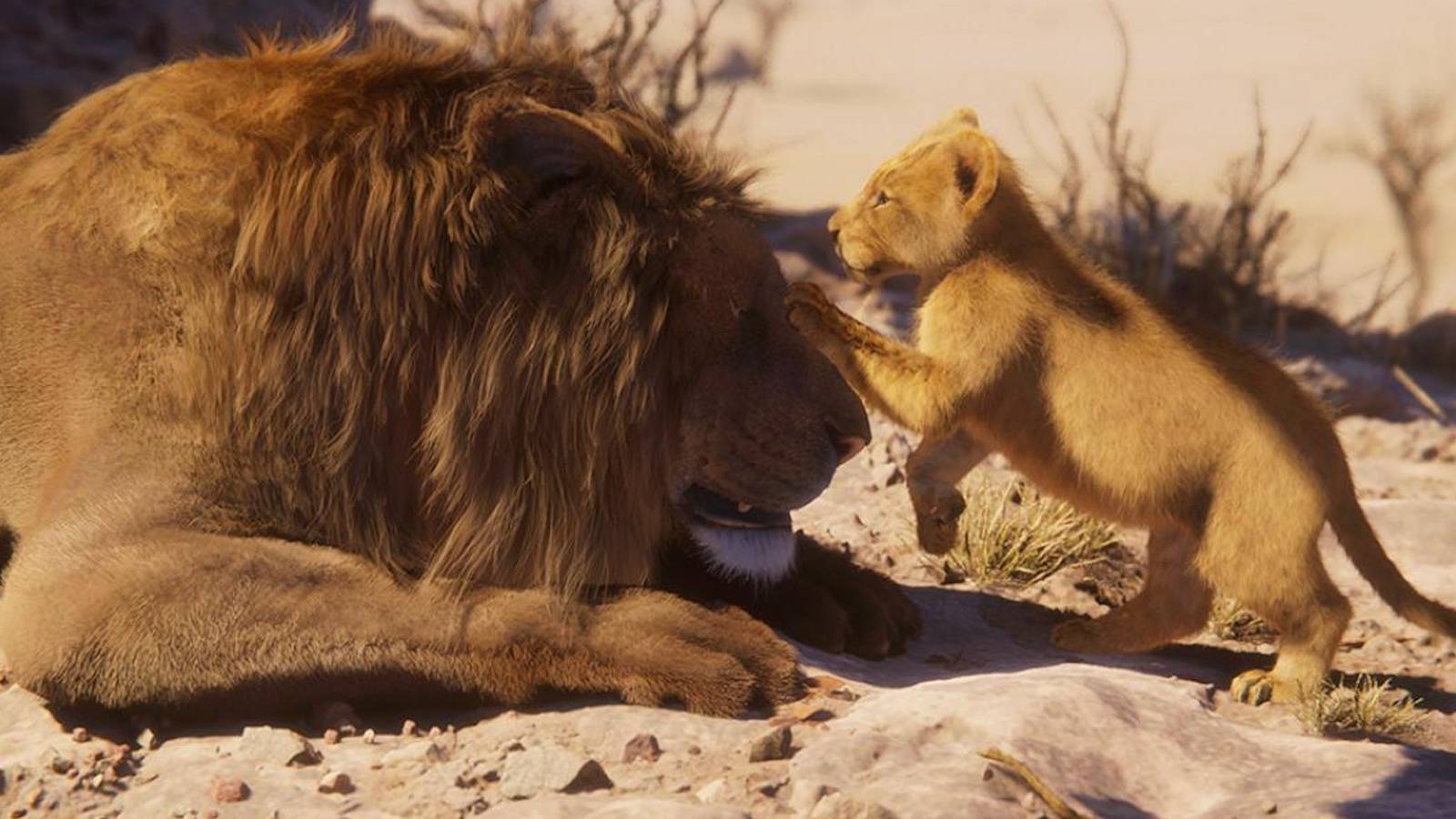 unity ps5 tech demo lions