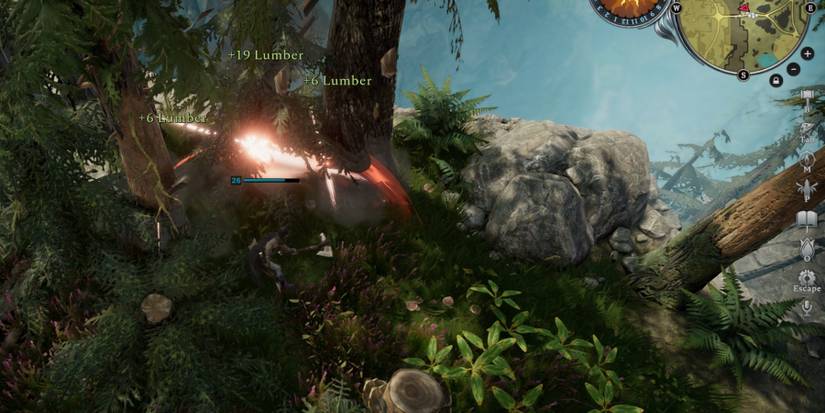 v rising wood cutting