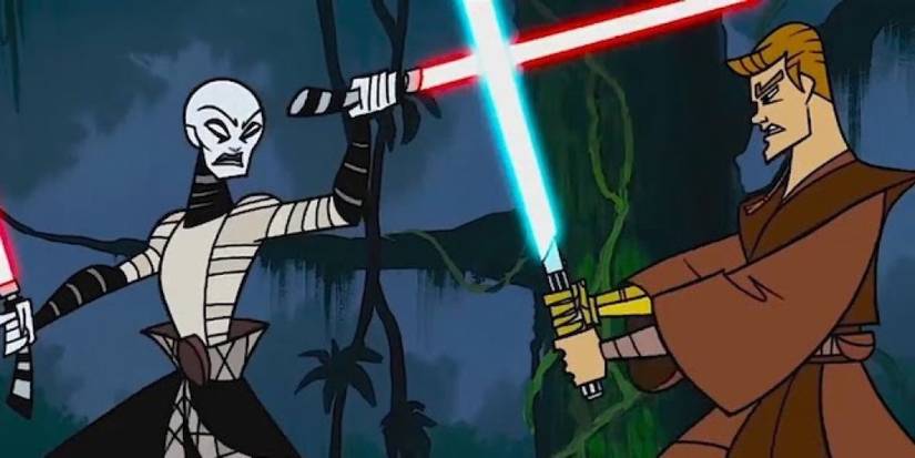 ventress versus anakin in 2003