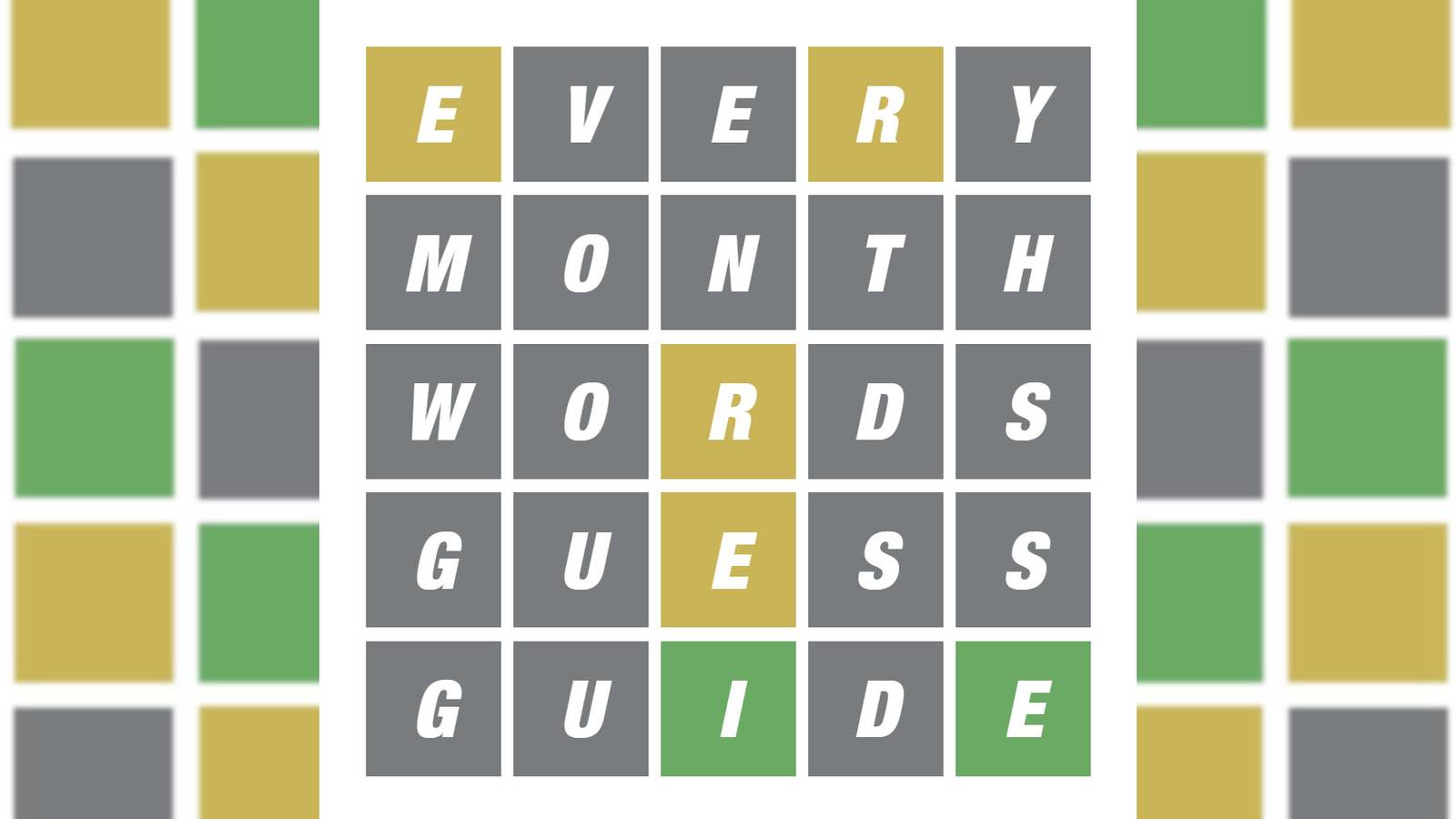 Every Wordle Solution (2022)