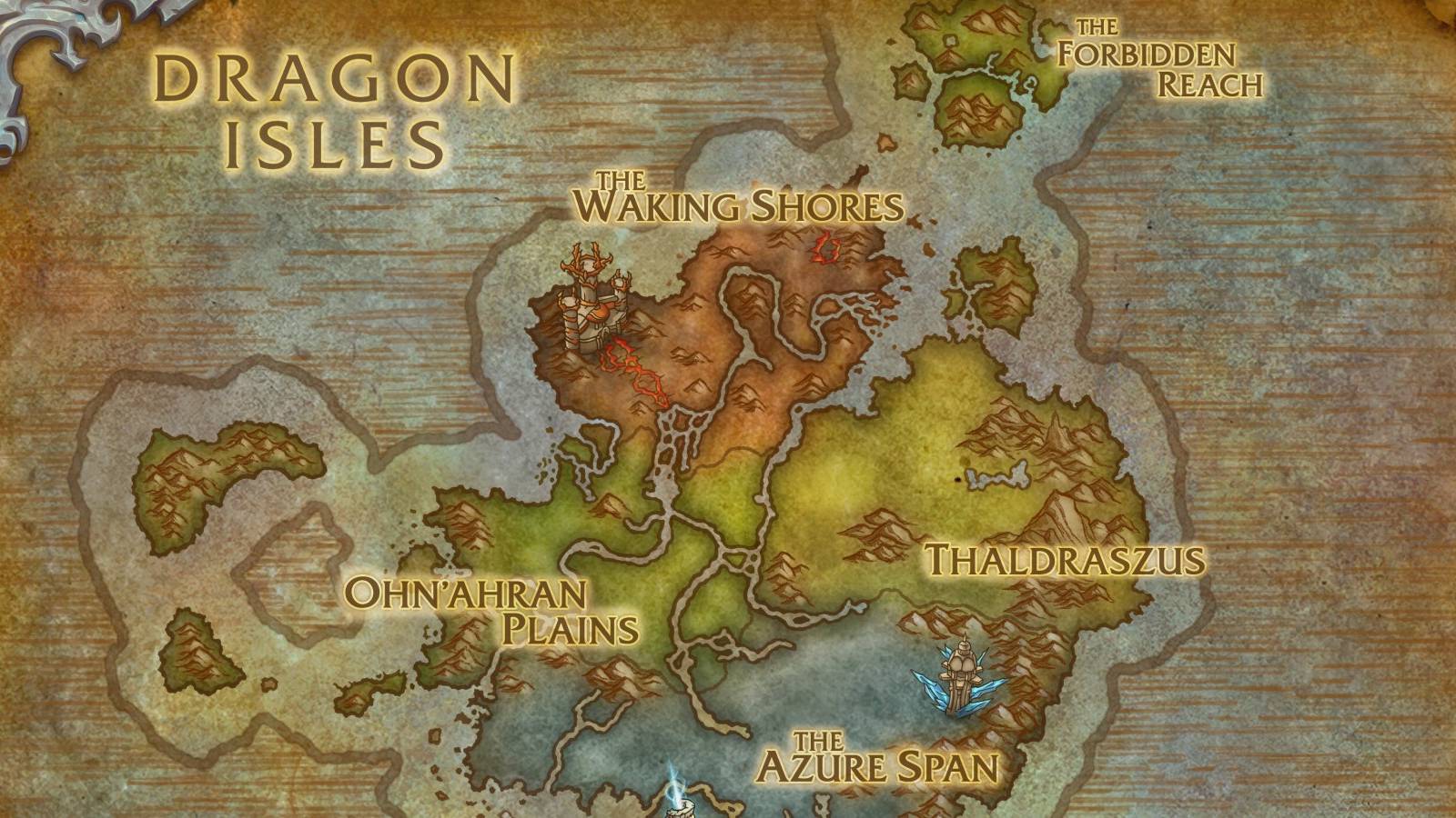 wow df world map region tour