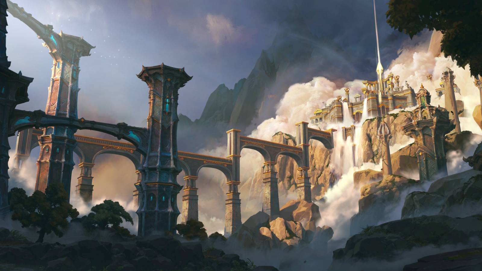 wow df screen thaldraszus tyrhold music dragon alexstrasza