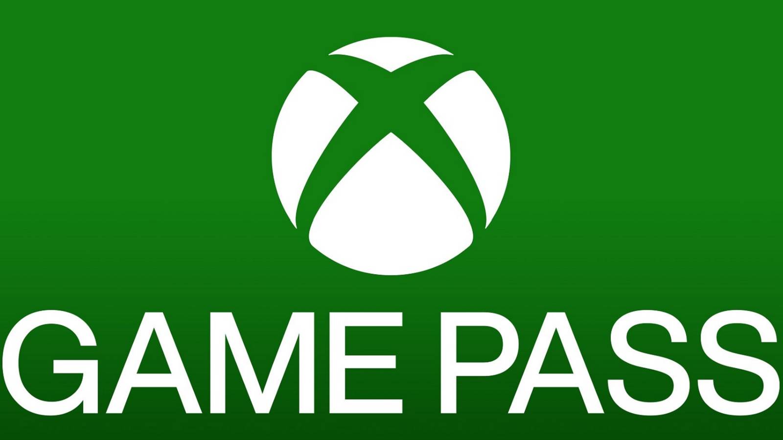 xbox game pass white logo green background